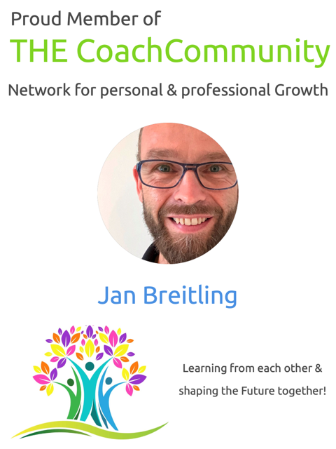 Jan Breitling ist Mitglied der Coach Community, einem Netzwerk für professionelle Coaches.